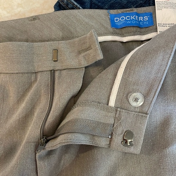 Dockers, Woman’s Dress Pant, Sz 20W, Light Grey, Stella Pant - Picture 2 of 6